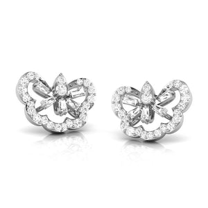 Jewelove™ Earrings Platinum Earrings with Diamonds JL PT E ST 2254