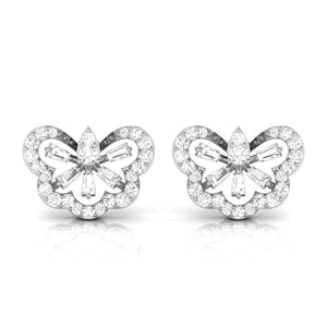 Jewelove™ Earrings Platinum Earrings with Diamonds JL PT E ST 2254