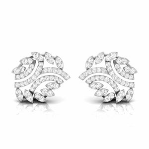 Jewelove™ Earrings Platinum Earrings with Diamonds JL PT E ST 2256