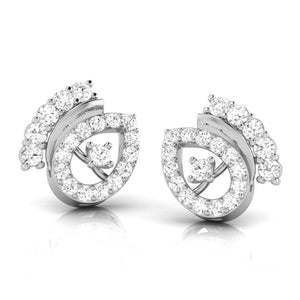 Jewelove™ Earrings Platinum Earrings with Diamonds JL PT E ST 2259