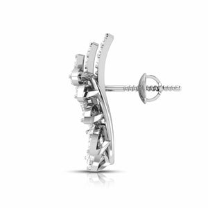 Jewelove™ Earrings Platinum Earrings with Diamonds JL PT E ST 2260