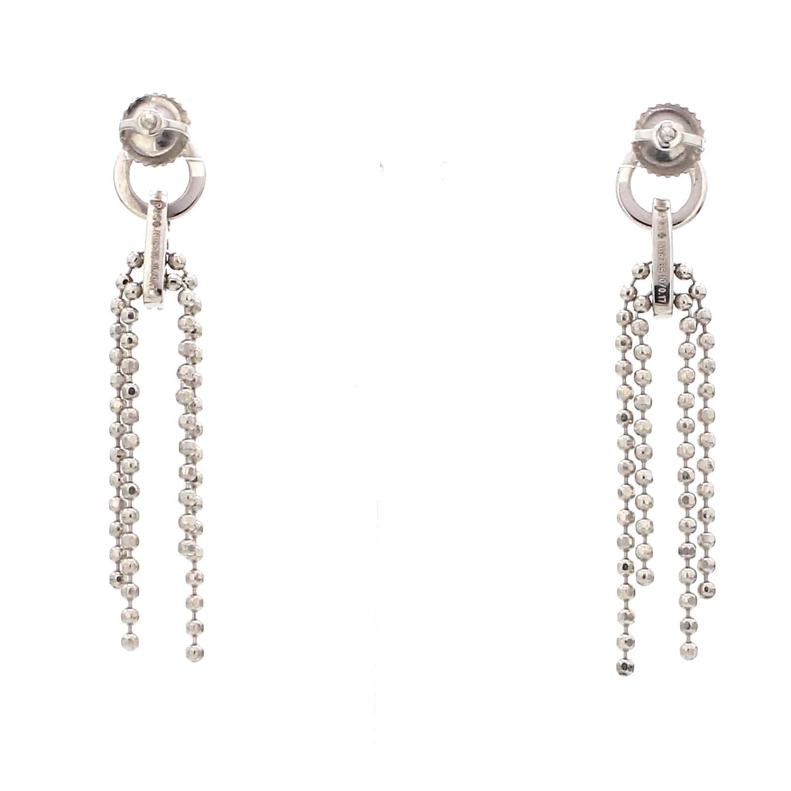 Jewelove™ Earrings Platinum Evara Diamond Earrings with Diamonds for Women JL PT E 178