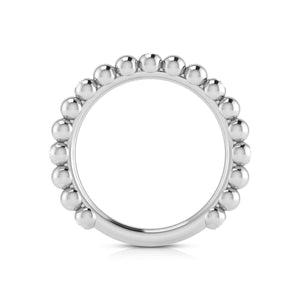 Jewelove™ Rings Platinum Infinity Ring with Diamonds for Women JL PT R-7