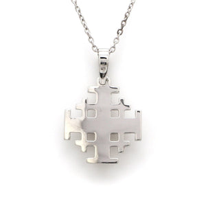 Jewelove™ Pendants Platinum Jerusalem Cross Pendant JL PT P 304