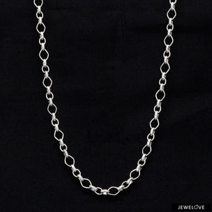 Jewelove™ Chains Platinum Links Chain for Men JL PT CH 1174