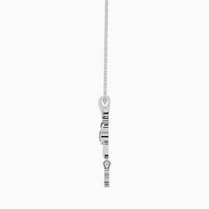 Jewelove™ Pendants Platinum Love Pendant with Diamonds for Women JL PT P 18017