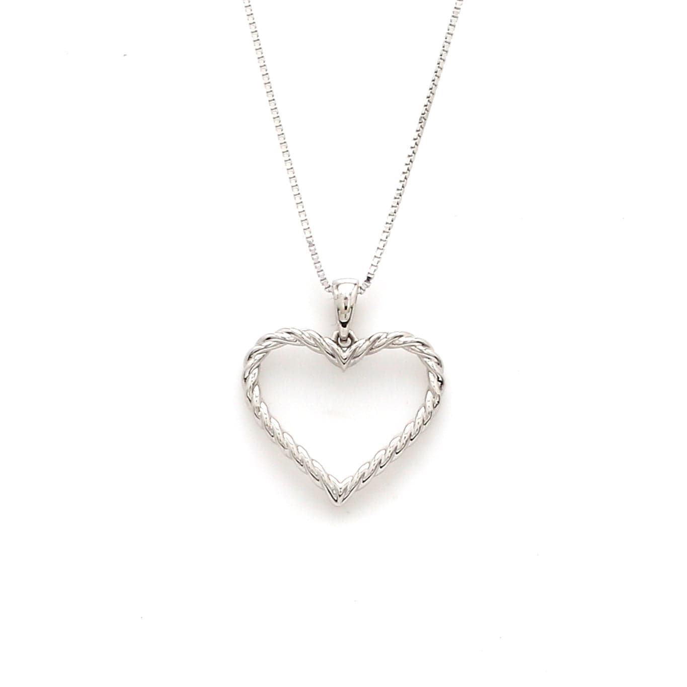 Jewelove™ Pendants Platinum Milgrain Heart Pendant for Women JL PT P 18020