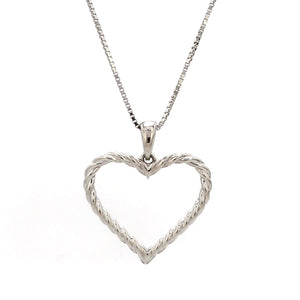 Jewelove™ Pendants Platinum Milgrain Heart Pendant for Women JL PT P 18020