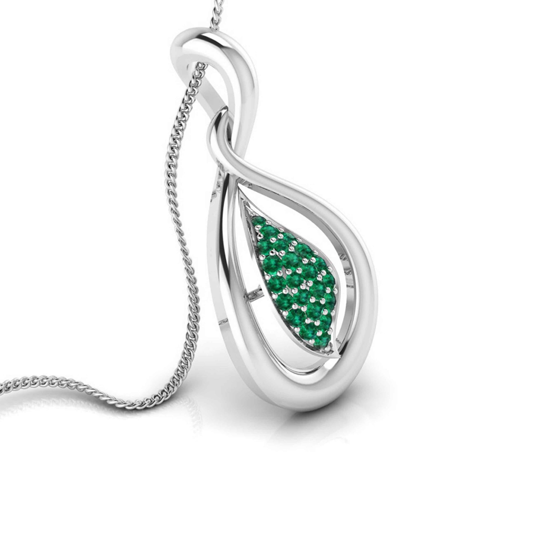 Jewelove™ Pendants Platinum Pendant for Women JL PT P NL8635