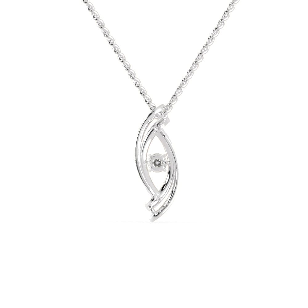 Jewelove™ Pendants Platinum Pendant with Diamonds for Women JL PT P 1242