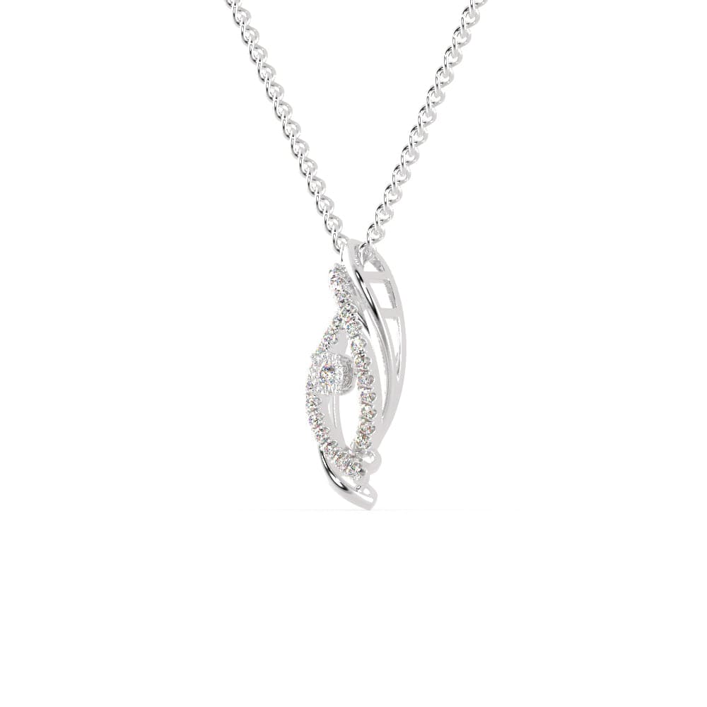 Jewelove™ Pendants Platinum Pendant with Diamonds for Women JL PT P 1242