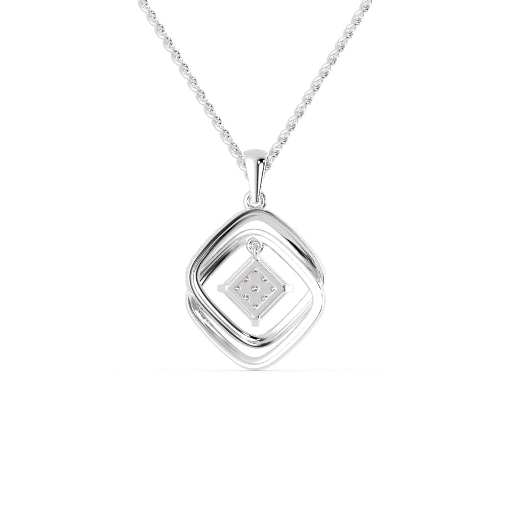 Jewelove™ Pendants Platinum Pendant with Diamonds for Women JL PT P 1245