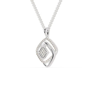 Jewelove™ Pendants Platinum Pendant with Diamonds for Women JL PT P 1245