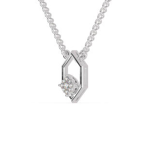 Jewelove™ Pendants Platinum Pendant with Diamonds for Women JL PT P 1251