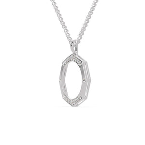 Jewelove™ Pendants Platinum Pendant with Diamonds for Women JL PT P 1252