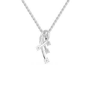 Jewelove™ Pendants Platinum Pendant with Diamonds for Women JL PT P 1253