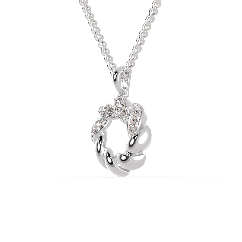 Jewelove™ Pendants Platinum Pendant with Diamonds for Women JL PT P 1254