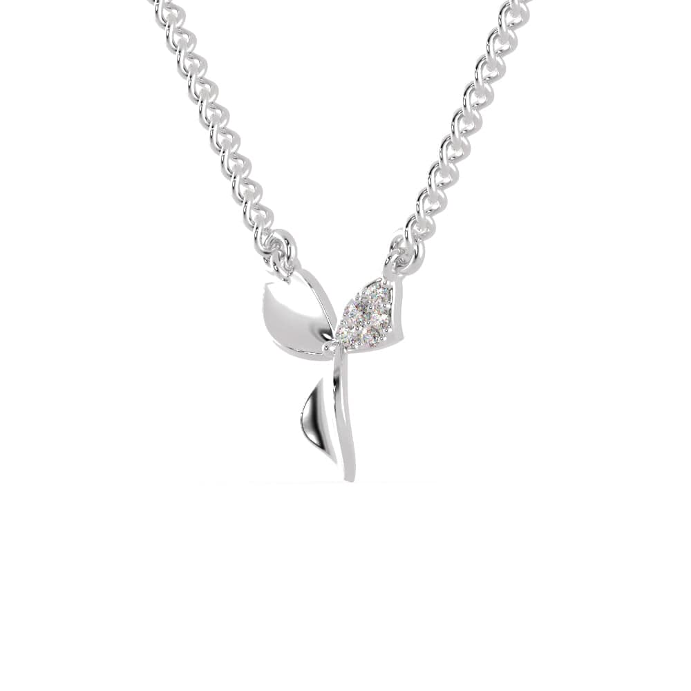 Jewelove™ Pendants Platinum Pendant with Diamonds for Women JL PT P 1257