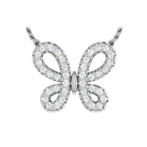 Jewelove™ Pendants Platinum Pendant with Diamonds for Women JL PT P PF RD 117