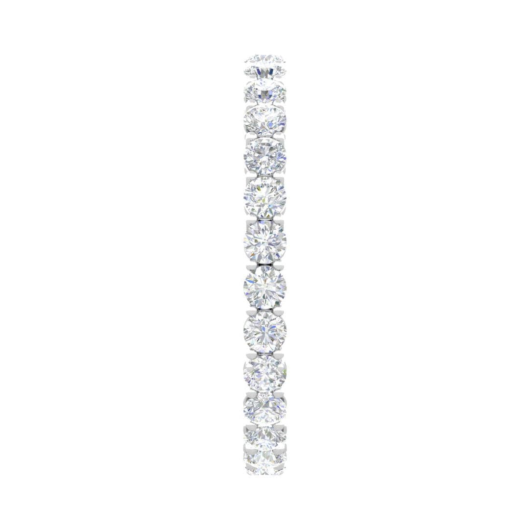 Jewelove™ Rings Platinum Ring With Diamonds for Women JL PT ET RD 101