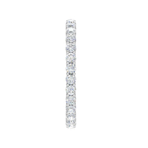 Jewelove™ Rings Platinum Ring With Diamonds for Women JL PT ET RD 103