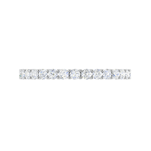 Jewelove™ Rings Platinum Ring With Diamonds for Women JL PT ET RD 107