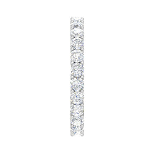 Jewelove™ Rings Platinum Ring With Diamonds for Women JL PT ET RD 110