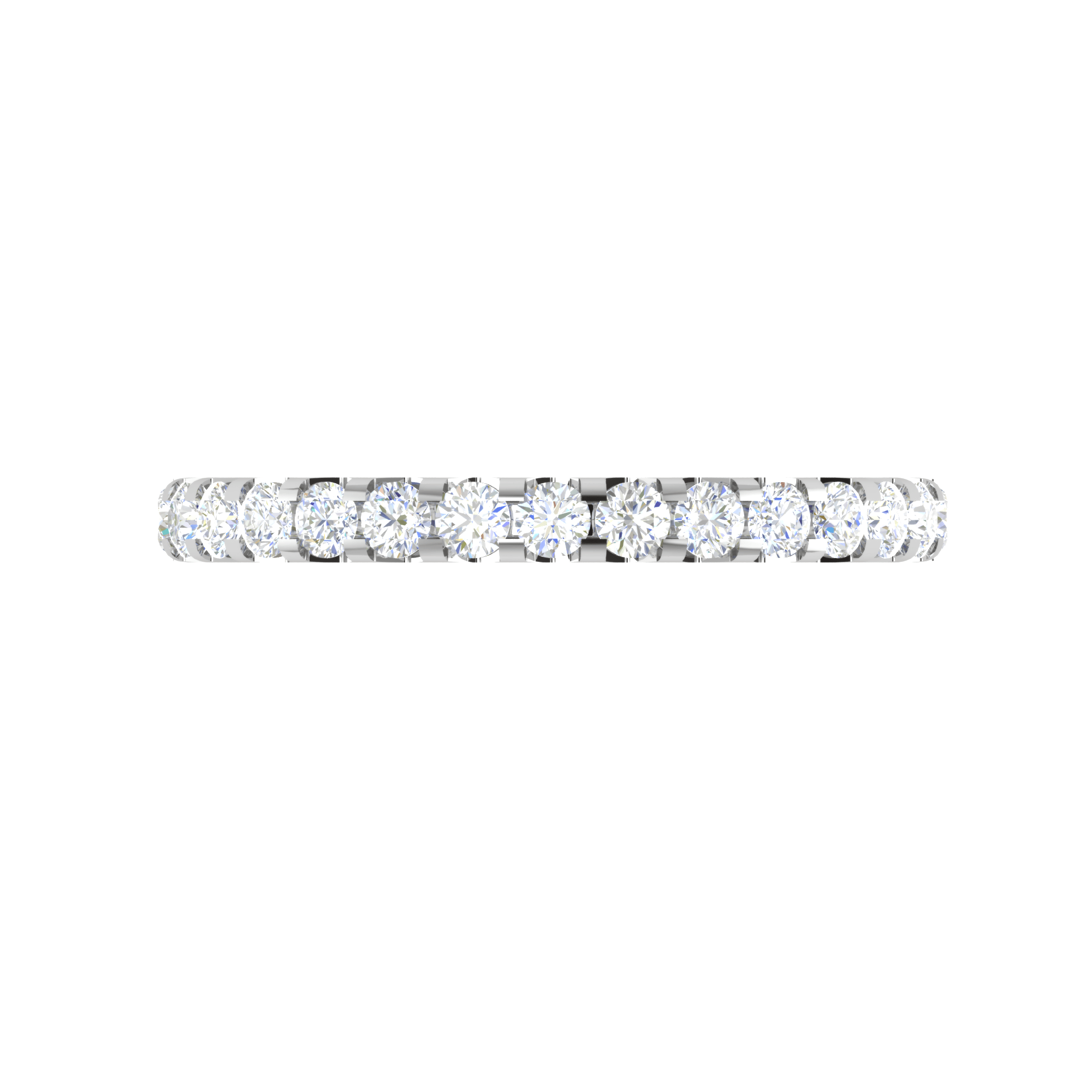 Jewelove™ Rings Platinum Ring With Diamonds for Women JL PT ET RD 113