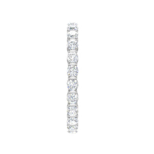 Jewelove™ Rings Platinum Ring With Diamonds for Women JL PT ET RD 114