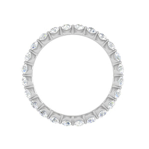 Jewelove™ Rings Platinum Ring With Diamonds for Women JL PT ET RD 114