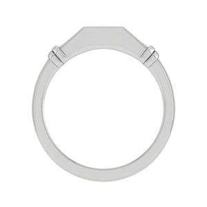 Jewelove™ Rings Platinum Ring with Diamonds for Women JL PT MB RD 103