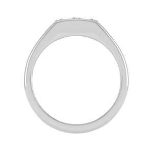 Jewelove™ Rings Platinum Ring with Diamonds for Women JL PT MB RD 106