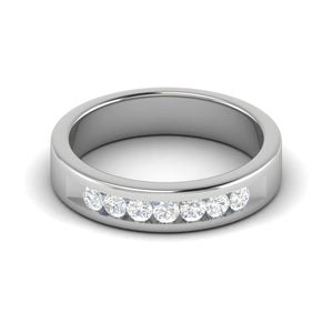 Jewelove™ Rings Platinum Ring with Diamonds for Women JL PT MB RD 110