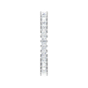 Jewelove™ Rings Platinum Ring With Princess Cut Diamonds for Women JL PT ET PR 102