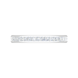 Jewelove™ Rings Platinum Ring With Princess Cut Diamonds for Women JL PT ET PR 106