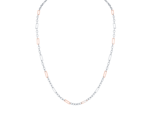 Jewelove™ Chains Platinum Rose Gold Chain for Men JL PT CH 0381