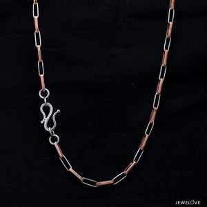 Jewelove™ Chains Platinum + Rose Gold Chain for Men JL PT CH 1046