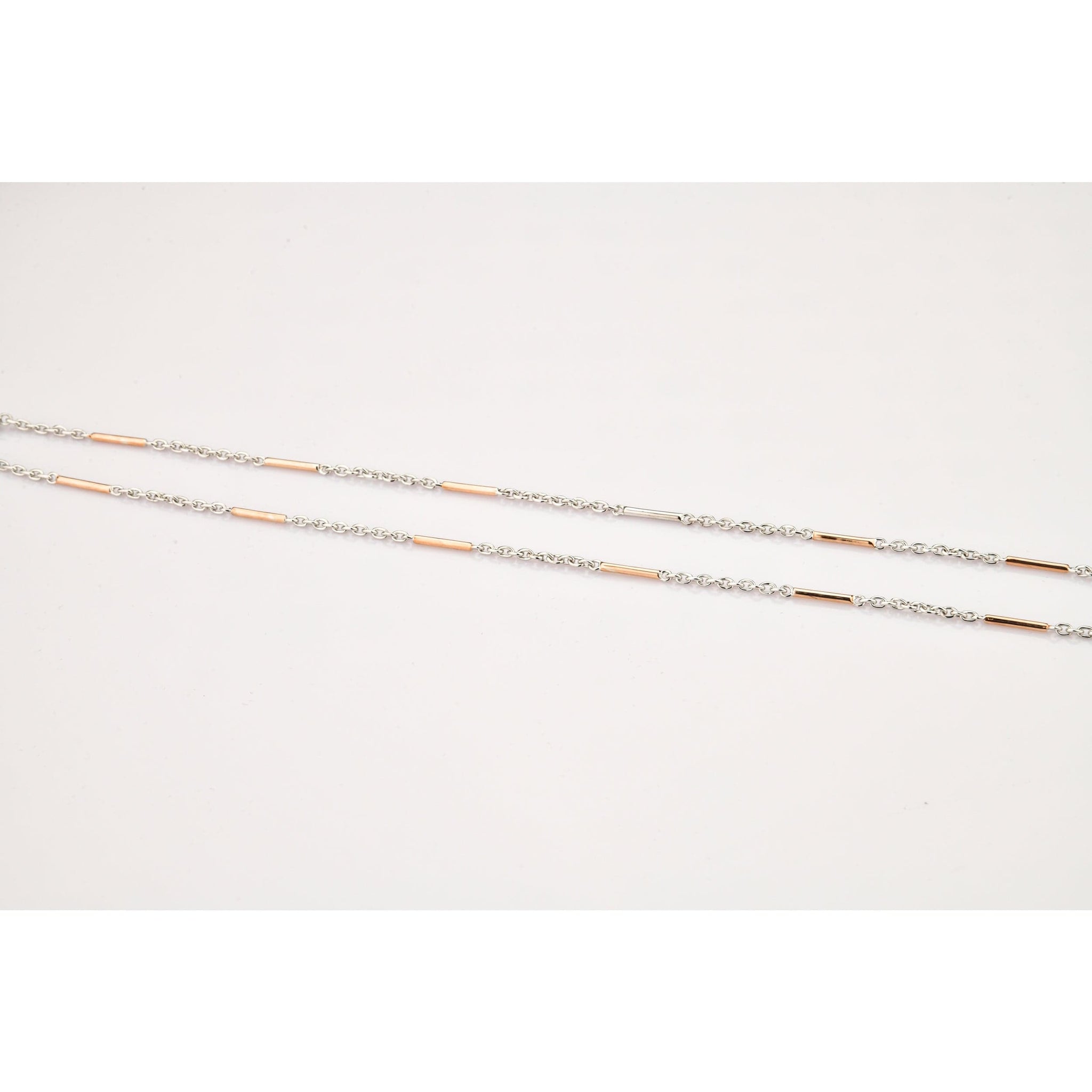 Jewelove™ Chains Platinum Rose Gold Chain JL PT CH 807