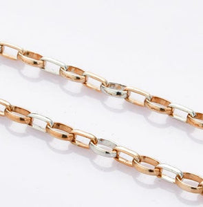 Jewelove™ Chains Platinum Rose Gold Chain JL PT CH 879