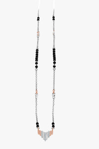 Jewelove™ Chains Platinum Rose Gold Diamond Mangalsutra for Women JL PT CH 1099