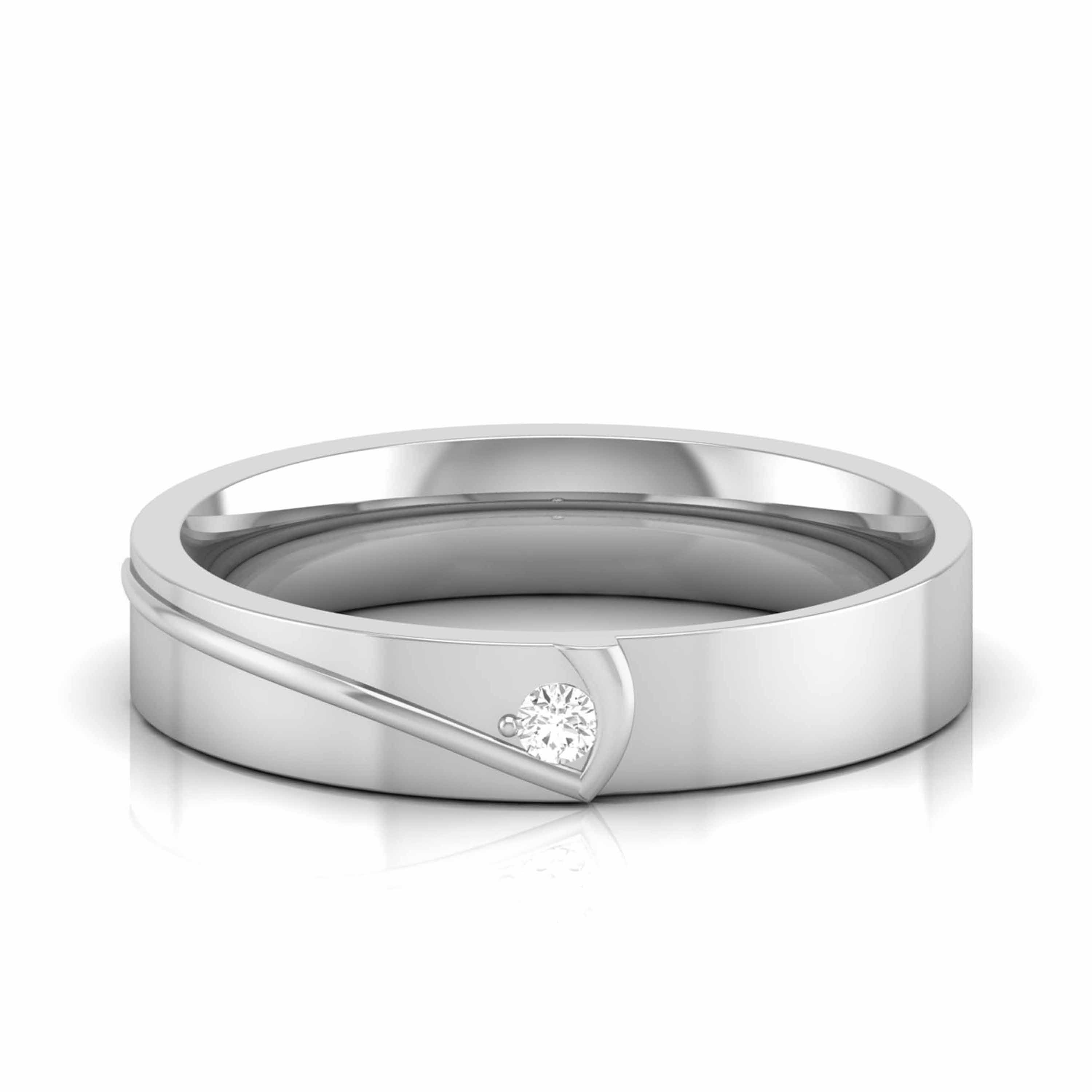 Francesca Platinum Ring For Women | Radiant Platinum Rings | CaratLane