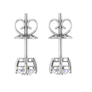 Jewelove™ Earrings VS J Platinum Solitaire Earrings JL PT E SE RD 104