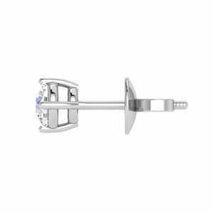 Jewelove™ Earrings VS J Platinum Solitaire Earrings JL PT E SE RD 104