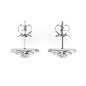 Jewelove™ Earrings VS J Platinum Solitaire Earrings JL PT E SE RD 106