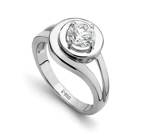 Buy Trendy Solitaire Diamond Rings Designs For Women