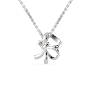 Jewelove™ Pendants SI IJ Platinum Solitaire Pendant for Women JL PT P 1258