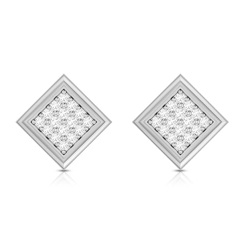 Jewelove™ Pendants & Earrings Earrings only Platinum with Diamond Pendant Set for Women JL PT P 2434