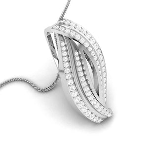 Jewelove™ Pendants & Earrings Platinum with Diamond Pendant Set for Women JL PT P 2438