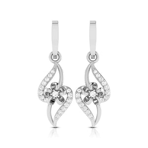 Jewelove™ Pendants & Earrings Earrings only Platinum with Diamond Pendant Set for Women JL PT P 2446