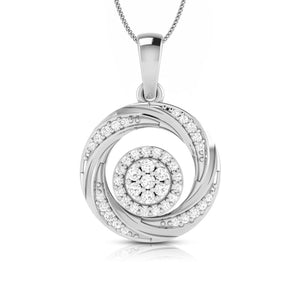 Jewelove™ Pendants & Earrings Pendant only Platinum with Diamond Pendant Set for Women JL PT P 2452